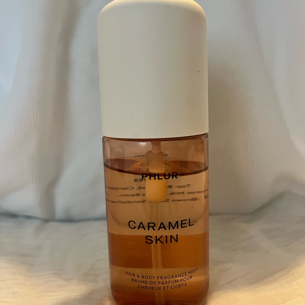 Phlur Caramel Skin Hair & Body Fragrance Mist 3 FL OZ